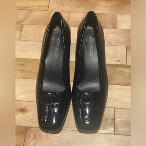 Aerosoles Black Pump Women's Shoes